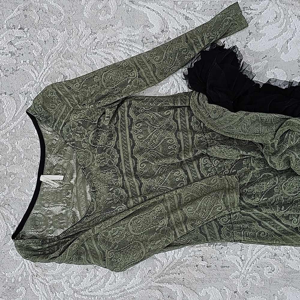 Green Lace Dress
